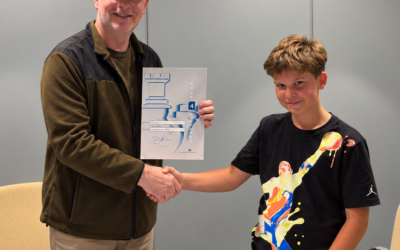 Mauk behaalt zijn Stap 4-diploma!