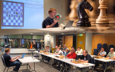 Geslaagde schaakworkshop van Roger LaBruyère: de slechte loper en het goede paard